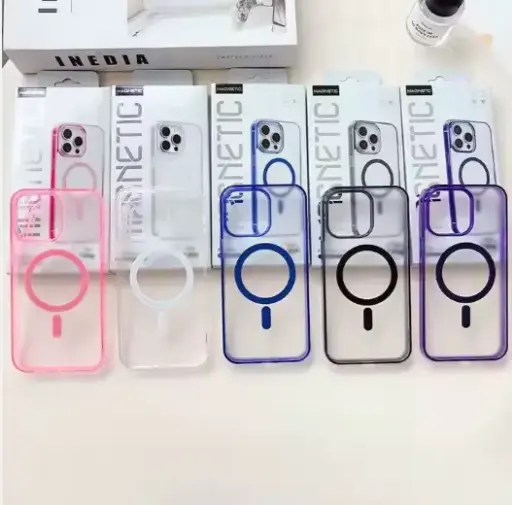 iPhone透明磁性手機外殼